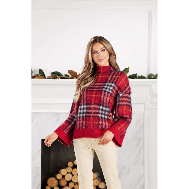 Jenson Plaid Sweater