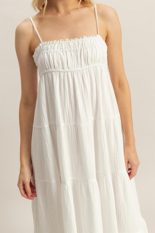 Empire Waist Tier Maxi Dress Free Souls Boutique Empire Waist Tier Maxi Dress Free Souls Boutique