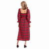 Vanessa Tartan Plaid Midi Dress