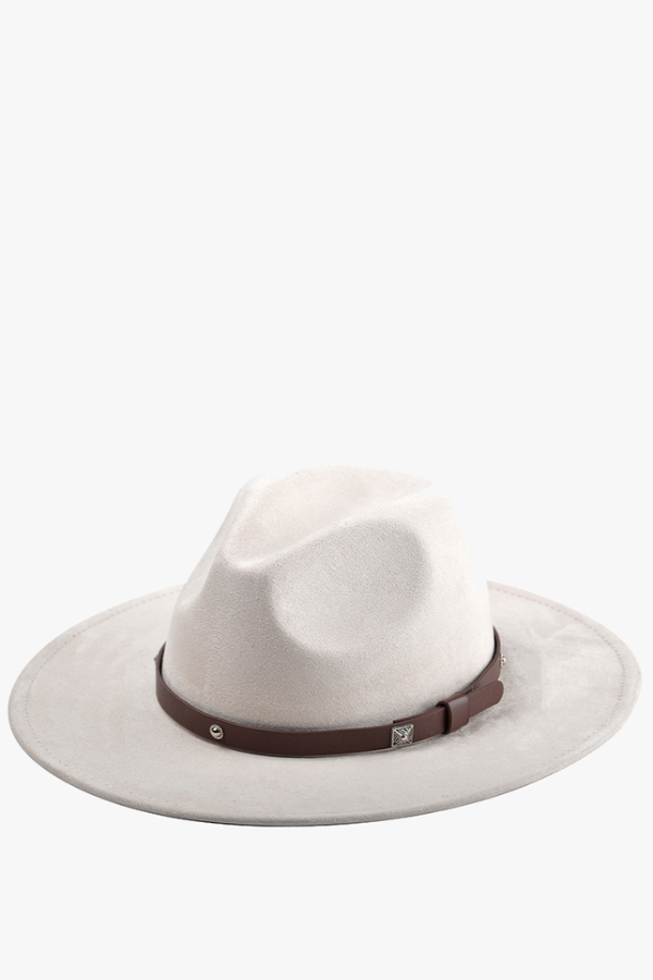 Wyn Soft Suede Fedora Hat