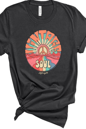Vintage Soul Peace Sign Graphic Tee
