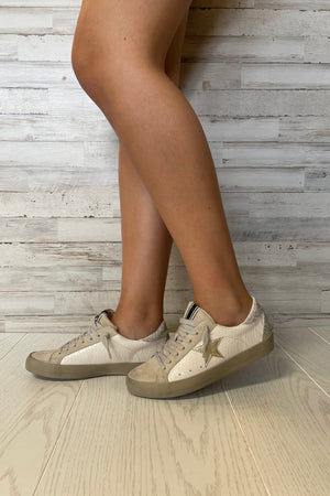 Paula Low Top Snake Skin Sneakers