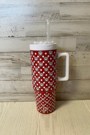 Bulldog Frenzy Stainless To Go Tumbler