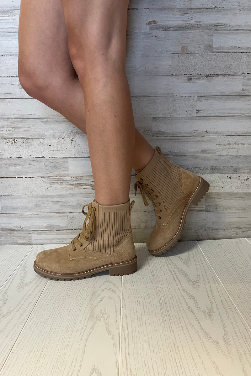 Creep It Real Lace Up Booties