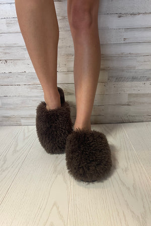 Llama Mama Mules Slippers