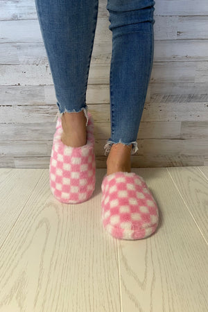 Striker Checkered Slippers