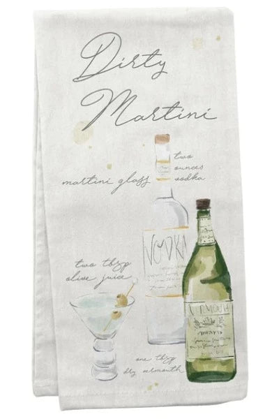 Speakeasy Linen Tea Towel