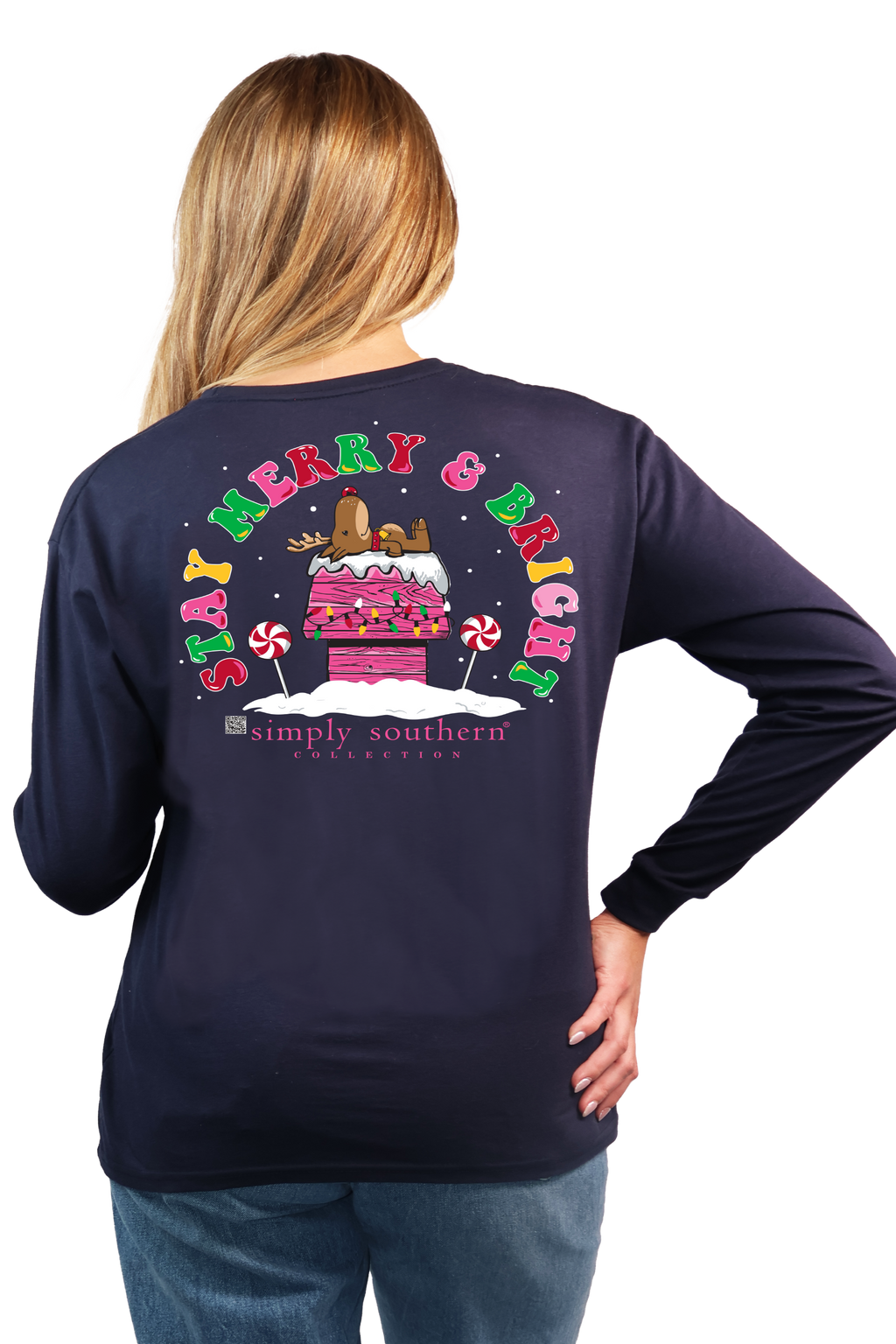 LS Stay Merry & Bright Graphic Tee