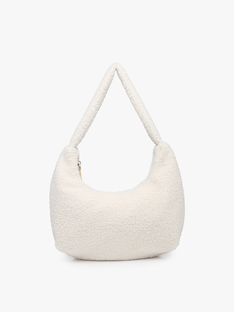 Polly Sherpa Shoulder Bag