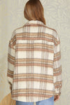 Brushed Plaid Shacket