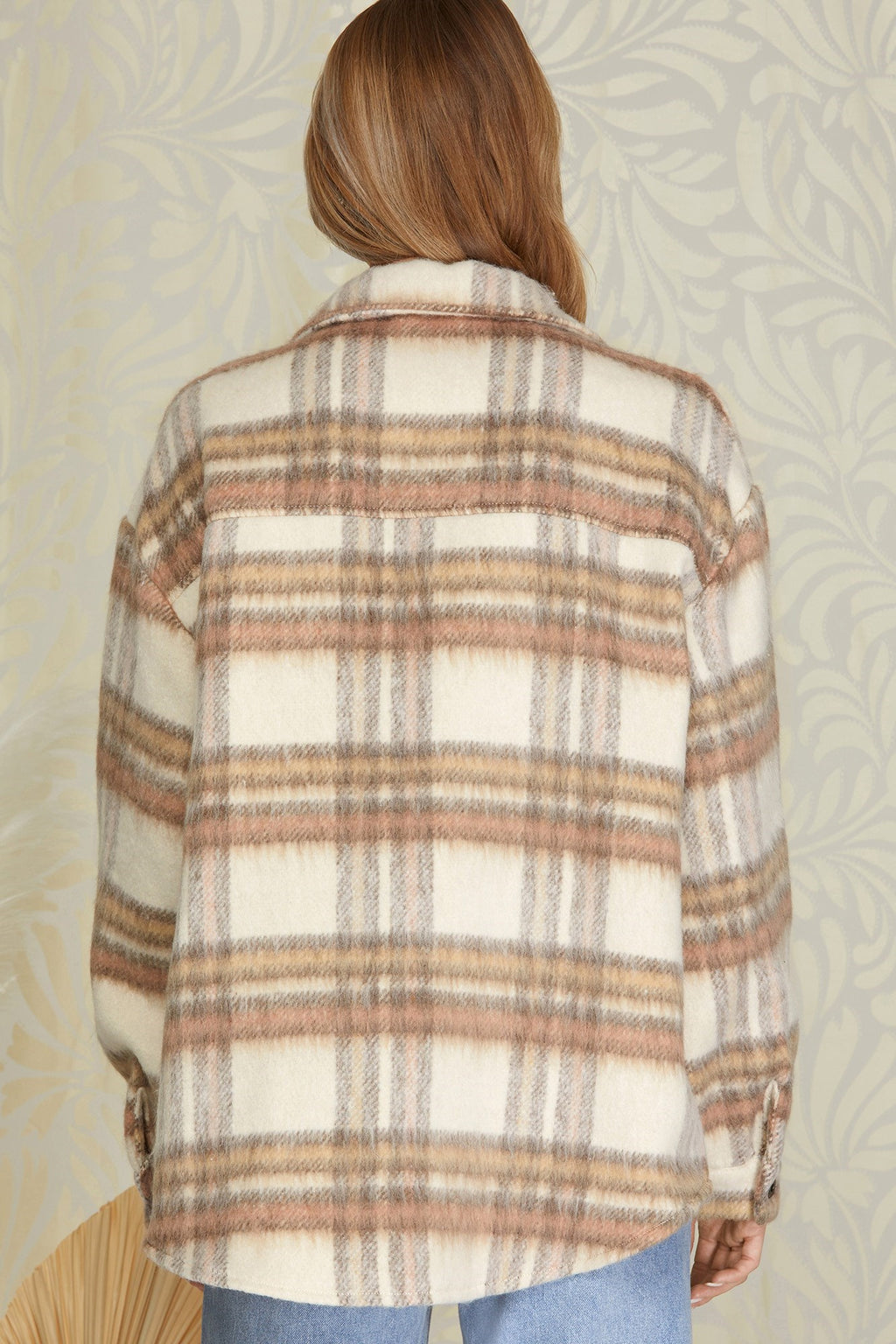 Brushed Plaid Shacket