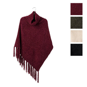 Britt's Knits Beyond Soft Cowl Neck Poncho