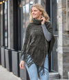 Britt's Knits Beyond Soft Cowl Neck Poncho