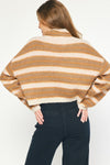 Soft Striped Sweater Top