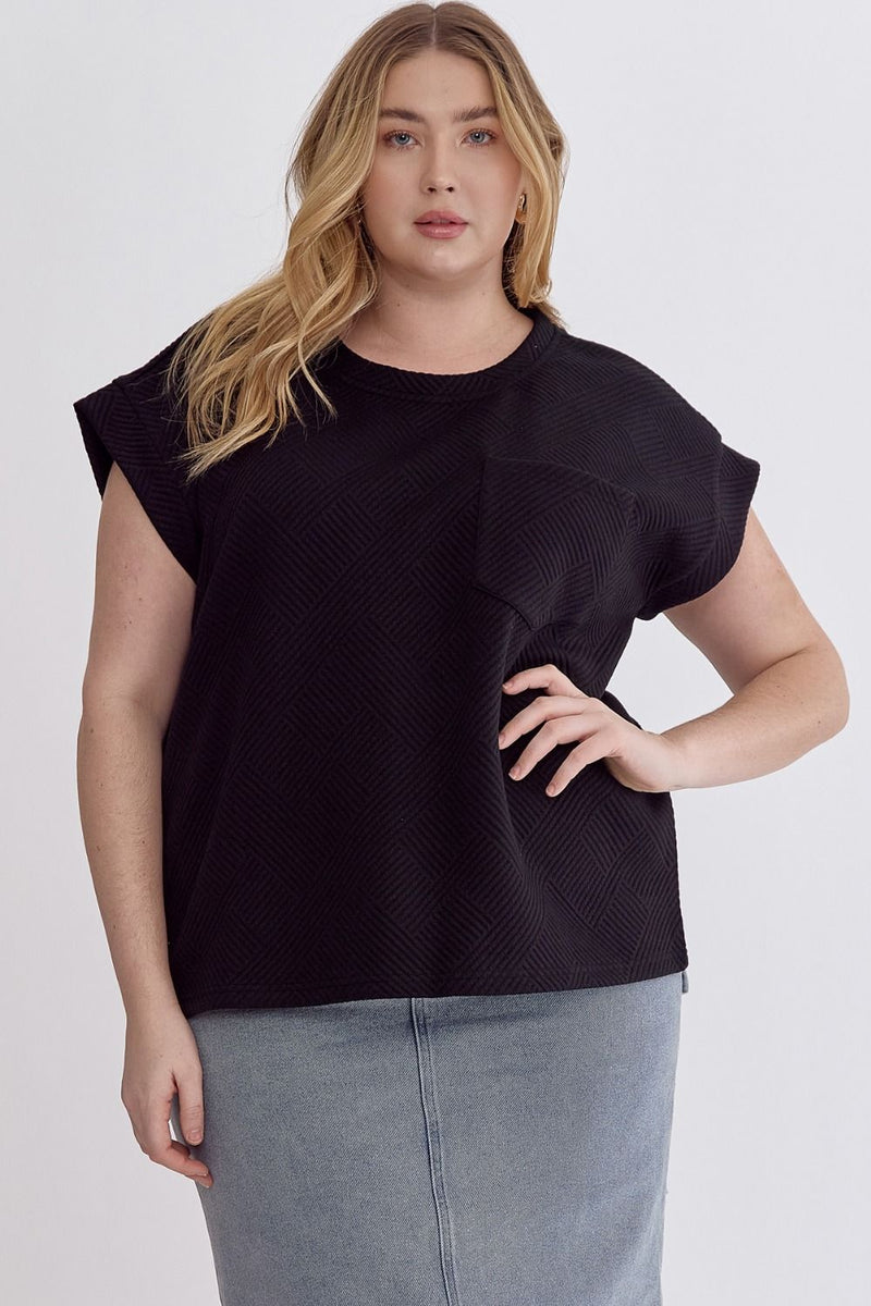Plus Textured SS Solid Top