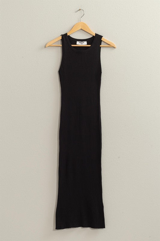 Sleeveless Ribbed Bodycon Midi Dress Free Souls Boutique Sleeveless Ribbed Bodycon Midi Dress Free Souls Boutique