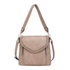 Lorelei Braided Edge Flapover Crossbody Handbag