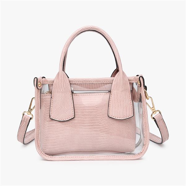 Stacey Clear Satchel Bag