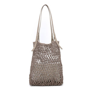 Vida Macrame Tote Purse Handbag