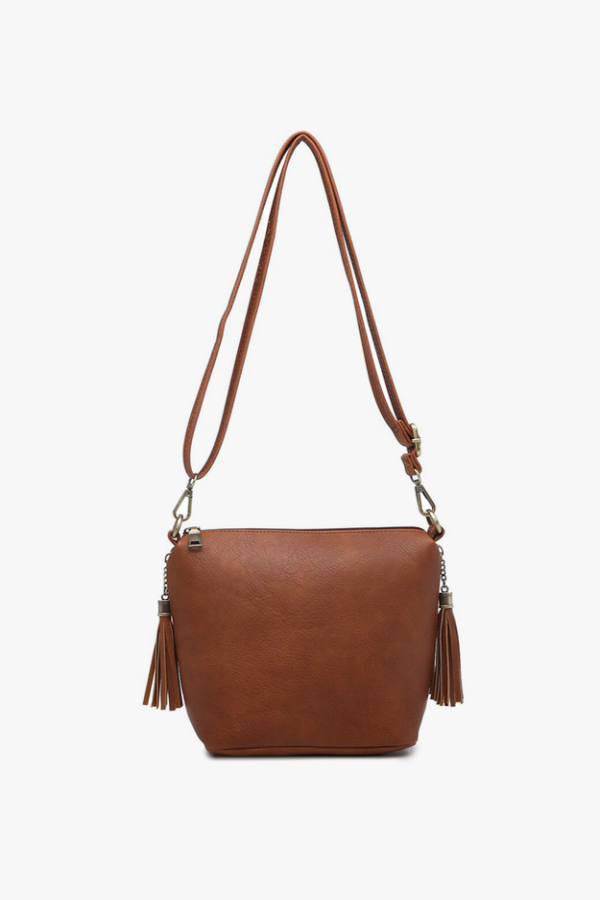 Dylan Tassel Zippers Crossbody Bag