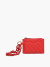 Rhodes Quilted Wallet Chain Strap Wristlet
