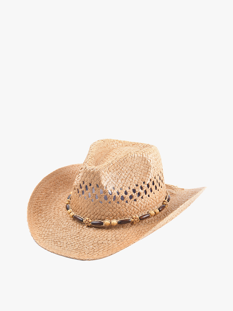 Montgomery Straw Cowboy Hat