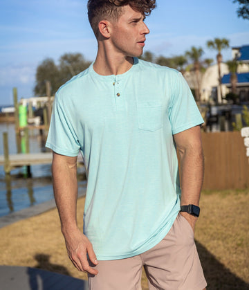 Max Comfort SS Henley Top