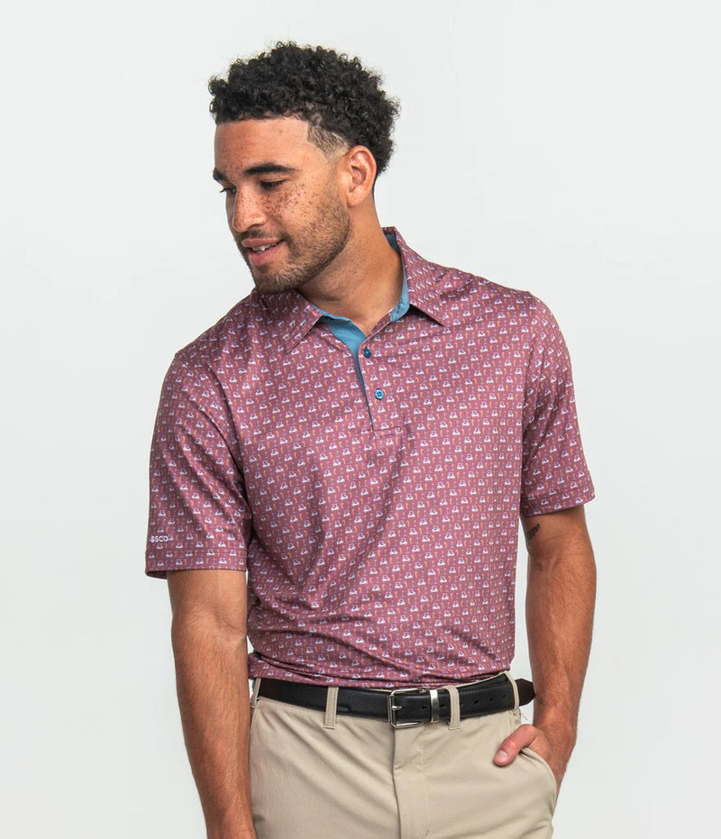 Perfect Round Printed Polo Shirt