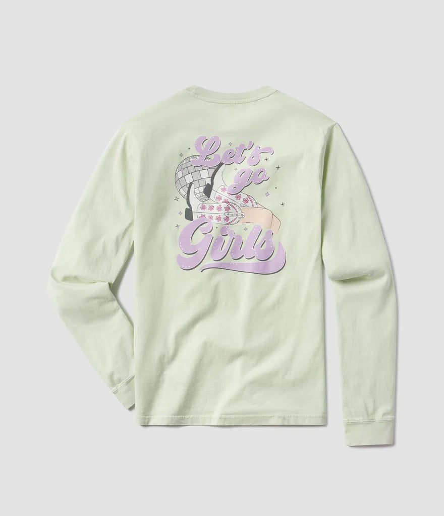 Let's Go Girls Icon LS Graphic Tee
