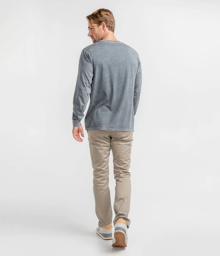 Mineral Wash LS Basic Tee