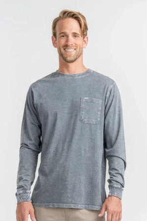 Mineral Wash LS Basic Tee