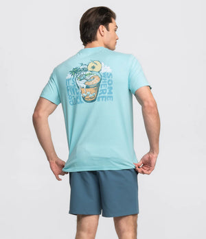 Beach Draft- 5:00 Somewhere SS Graphic Tee