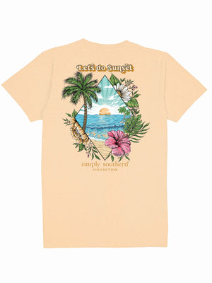 SS Let's Do Sunset Graphic Tee
