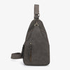 Nikki Suede Adjustable Crossbody Sling Bag