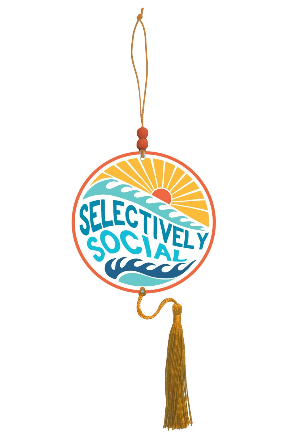 Selectively Social Tassel Air Freshener