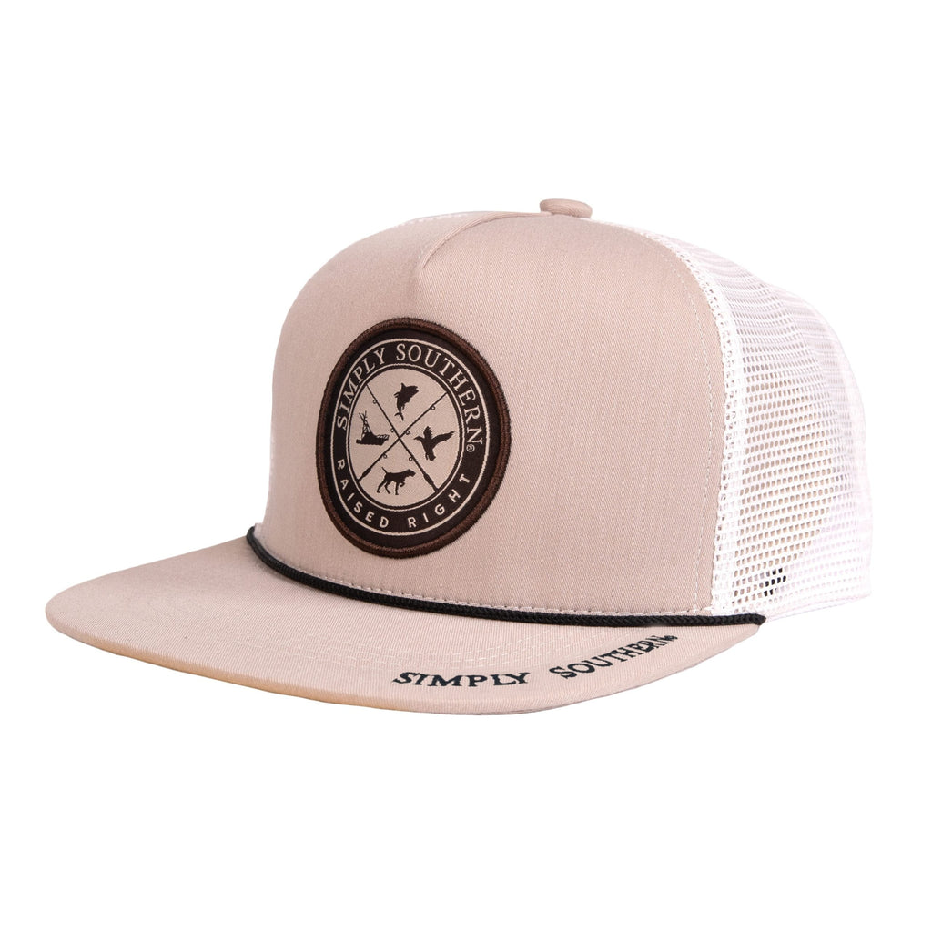 Men's Adjustable Snapback Hat- Raised Right