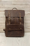 Dusty Leather Backpack Bag