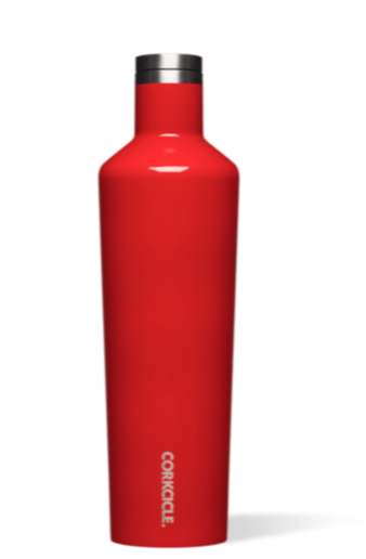 Corkcicle 25 oz Canteen - Gloss Cardinal