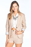 Kennedy Linen Blazer - Free Souls Boutique