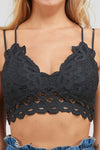 Double Strap Scallop Lace Bralette - Free Souls Boutique