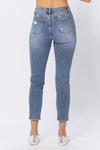 Peyton Hi Rise Destroyed Slim Fit Jeans