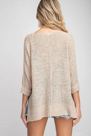 Folded Cuff EE Sweater