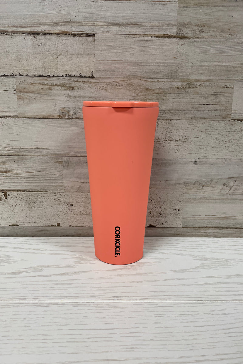 Corkcicle 24 oz Tumbler - Neon Lights Coral