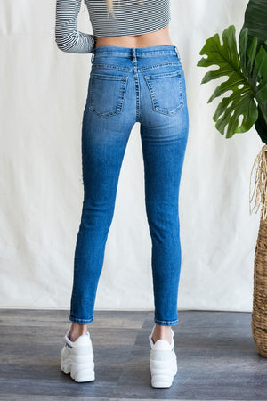 Destructed Skinny Jeans