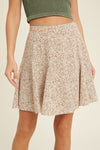 Ditsy Floral Mini Skirt