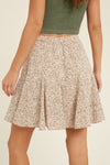 Ditsy Floral Mini Skirt