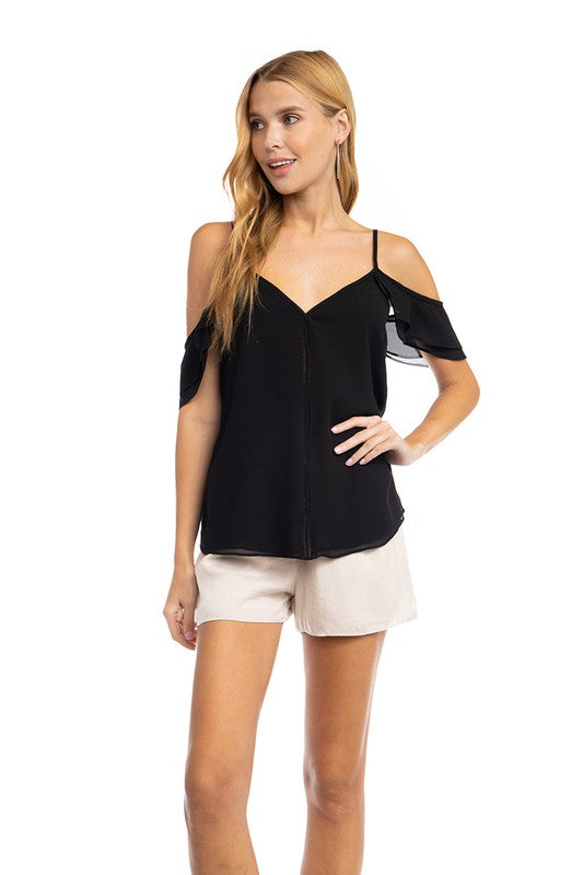 Elastic Waist Satin Shorts