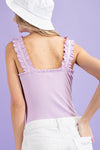 Sweetheart Ruffle Bodysuit