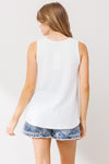 Plus Standard Ribbed Tank Top