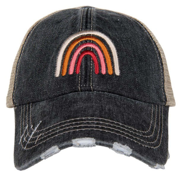 Rainbow Trucker Hat